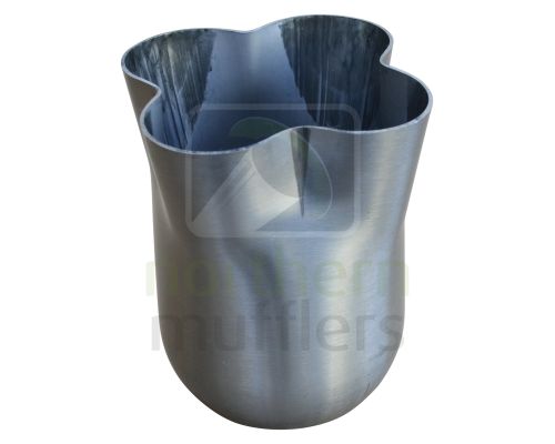 4 Into 1 Collector Cones - Stainless Steel